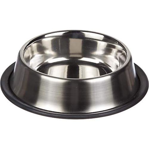 Pet Friendly Non-Skid Bowl, Stainless Steel, 16 Ounce